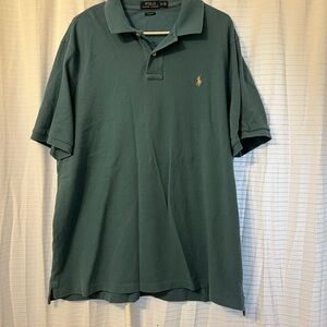 Ralph Lauren Men's Teal Polo Shirt